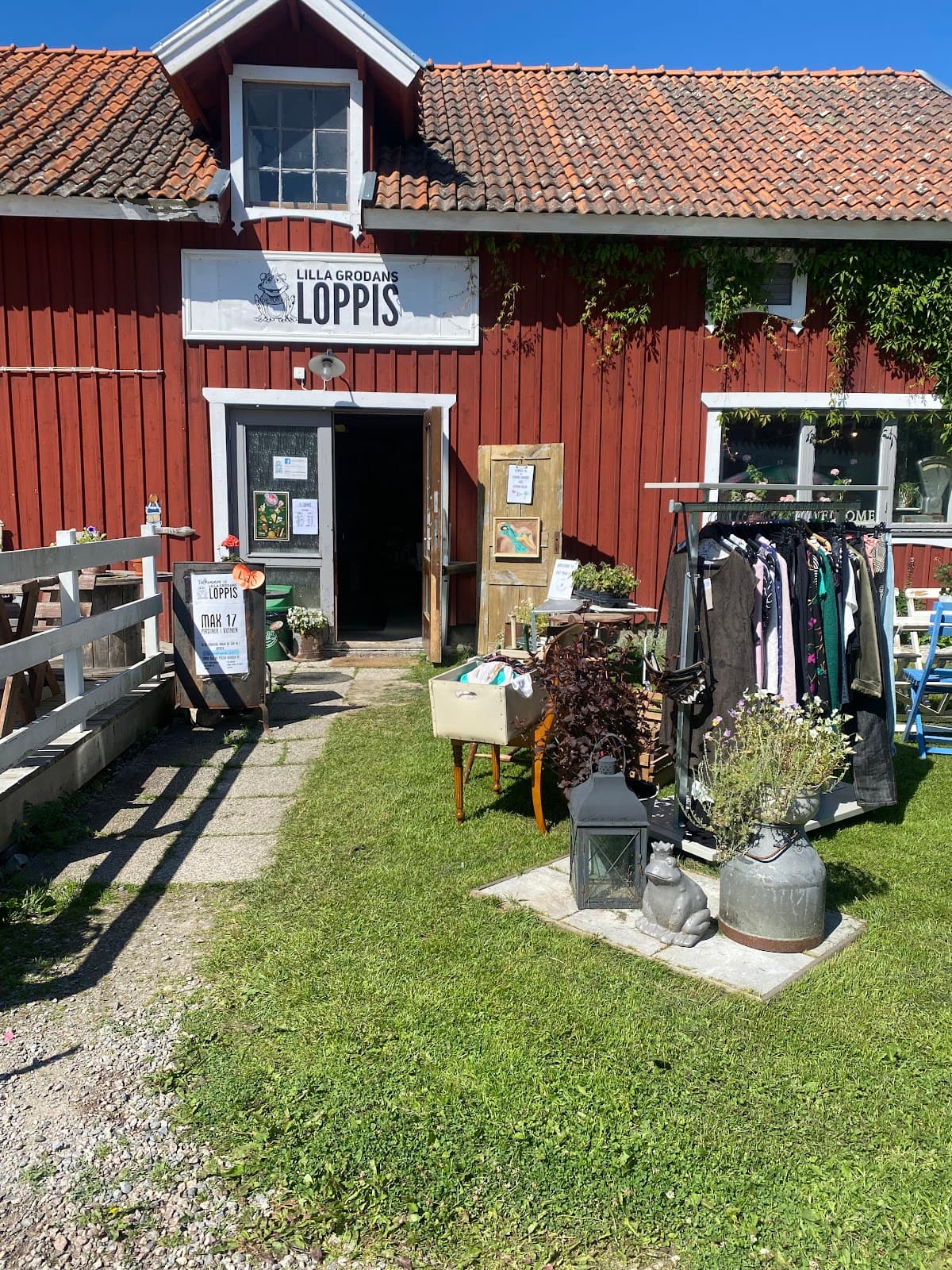 Little frog's flea market