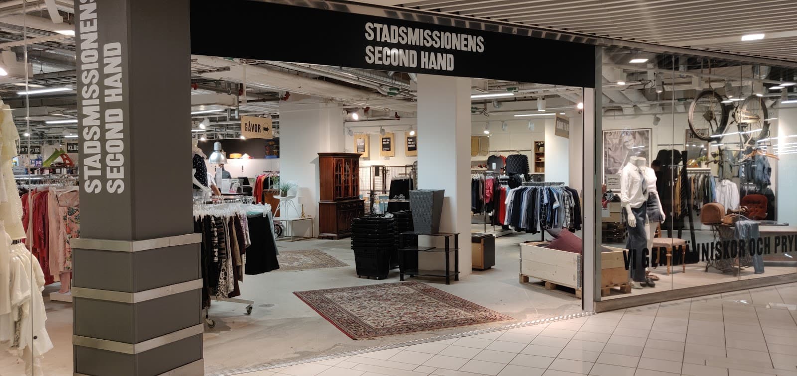 Stadsmissionen second hand Mirum
