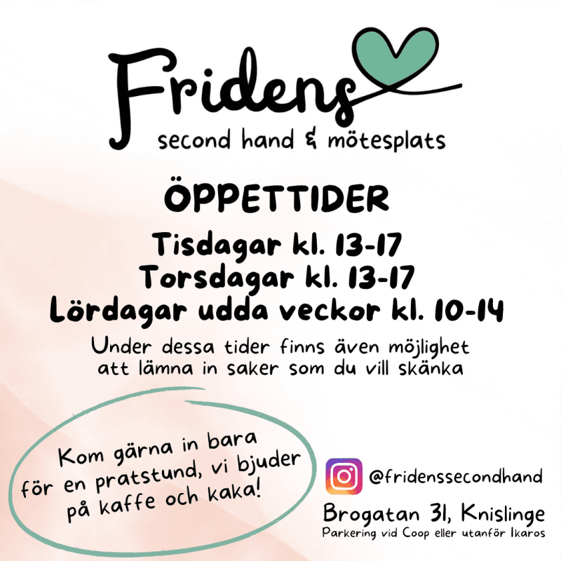 Fridens second hand & mötesplats